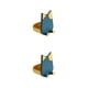 thumbnail image 1 of Soporte de tapa de olla Bewildely ABS Azul amarillo 2Conjunto, 1 of 6