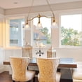 thumbnail image 5 of LNC Darren Modern Kitchen Island Pendant Light with 3 Opal Glass Shades, 31.5" Antique Brushed Gold, 5 of 16