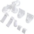 thumbnail image 1 of Juego de accesorios para persianas enrollables (17 mm/PVC/sin taladrar) Fijación de persianas enrollables para persianas enrollables, persianas, etc. TUNC Sencillez, 1 of 4