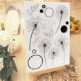 thumbnail image 6 of Necvior Multifunctional Hollow-out Dandelion Stamp Template Reusable Dandelion Stamp, 6 of 7