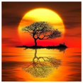 thumbnail image 1 of Arbre Lune - Peinture Diamant Complète - 30x30cm, 1 of 3