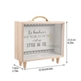 thumbnail image 2 of VERDANVERSE Cash Savings Box Square Coin Holder 1Pack, 2 of 8