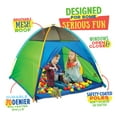 thumbnail image 4 of Kiddey Kids Play Tent for Children, Multicolored Polyester for Indoor and Outdoor Use, Compact Carrying Case Included, 4 of 7