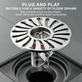 thumbnail image 6 of SPOORYYO Universal Stainless Steel Floor Drain Deodorizer with Insect-Proof and Anti-Odor Features - Easy Installation, Gravity Closed Lid, Large Caliber for Fast Drainage, Removable Filter Basket, 6 of 9