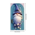 thumbnail image 3 of YWIYIUD 1PC Happy Easter Door Cover Easter Decorations, 71x35 Inch Easter Rabbit Eggs Door Banner Welcome Easter Banner Spring Theme Rabbit Door for Front Door Wall Indoor Outdoor Home Decor, 3 of 7