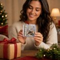 thumbnail image 7 of huayou Festive Christmas Home for the Holidays Gift Card Box Ornament, Hanging Gift Card Holder with Train Scene for Xmas Tree Decorations, 7 of 7