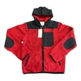 thumbnail image 3 of Jack & Jones Veste Rouge pour Homme Authentique en Sherpa Peluche Teddy (S02), 3 of 9