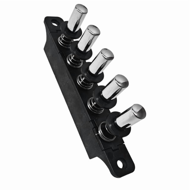 Interruptor de Teclado para Campana Extractora MQ165, 3 Teclas de Enclavamiento, 1 de Reinicio y 1 de Enclavamiento, 5 Teclas, CA 250 V, 4 A, para Campana de Cocina.
