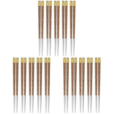 BERTDOMD 3 Sets of Home Chopsticks Elegant Food Chopsticks Household Ramen Chopsticks Dinner Accessory