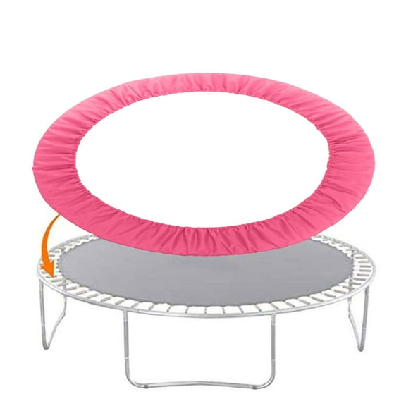 Darzheoy Trampoline Replacement Pad, Trampoline Cover Pad Universal Replacement Trampoline Frame Waterproof Surround Spring Pad for Round Frame