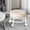 B-White, variant on Steadline Foldable Plastic Stool with Ergonomic Design - Portable Lightweight Seating for Indoor and Outdoor Use