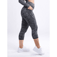 thumbnail image 2 of Mid-Rise Capri Fitness Leggings with Side Pockets, 2 of 29