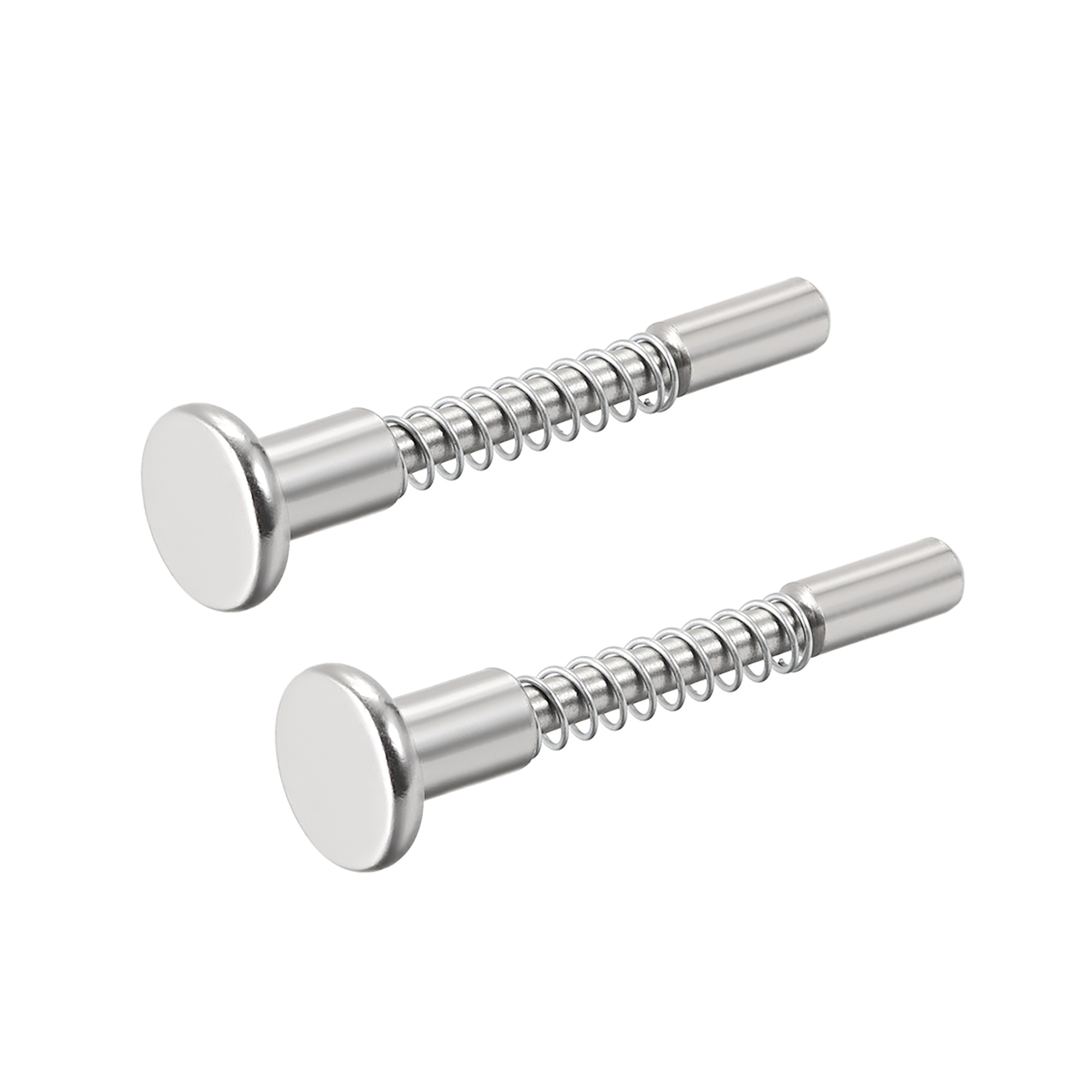 Plunger Latches Spring Loaded Stainless Steel 6mm Head 6mm Spring 60mm