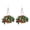 A 2pcs, variant on Ruanlalo Christmas Hanging Baskets Pre-Lit Artificial Basket with LED Lights Pine Cones Berries Winter Outdoor Planter for Outside Porch Front Door Decor
