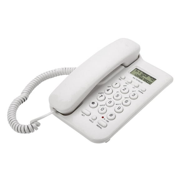 Spptty Landline Phone, Home Telephone,Home Hotel Wired Desktop Wall Phone Office Landline Telephone