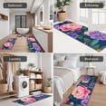 thumbnail image 5 of Pioneer Flower Floral Print Pattern Kitchen Rugs Sets Of 3,Kitchen Runner Rugs Non Skid Washable,Decorative Kitchen Floor Mats for Kitchen,Sink,Laundry,17"x30"+ 17"x47" + 17"x59", 5 of 6