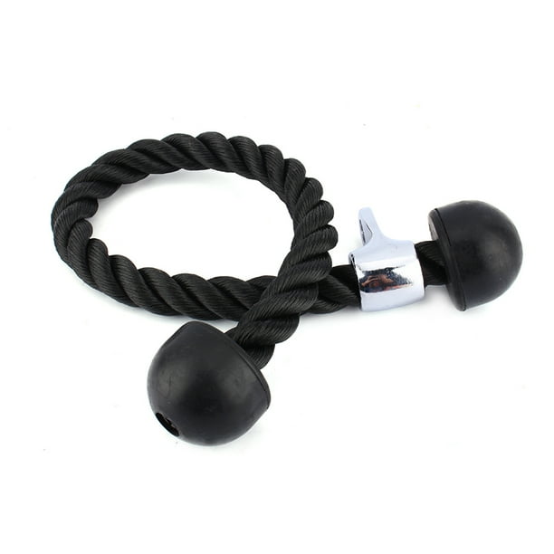 Pull Rope, Black Biceps Triceps Pull Rope Triceps Cordón Equipo De Gimnasio Para Gimnasio Para El Hogar