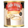 thumbnail image 4 of Caffe D'Vita Instant Cappuccino, Caramel, 16 Oz., 4 of 8