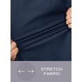 thumbnail image 2 of sogami Mens Wrinkle Free Dress Shirts Stretch Business Button Up Formal Shirt, 2 of 7
