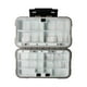 thumbnail image 1 of Yuarrent Caja portátil sellada de plástico ABS, anzuelos duraderos para carretes de pesca, cajas de señuelos, estuche organizador, equipo de Pescar L Gris, 1 of 6