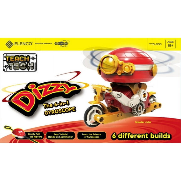 Elenco Teach Tech Dizzy Robot Gyroscope