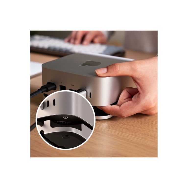 Mac Mini M4 Stand Hub with SSD Enclosure, 3.2 Gen 2 Type C, 1.25