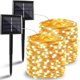 thumbnail image 1 of Guirnalda de luces solares BHCLIGHT, paquete de 2 unidades, 44 m, 400 LED, impermeables, 1 of 7