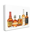 thumbnail image 3 of Stupell Industries Whiskey Bottles & Ice Cubes Food & Beverage Painting Gallery Wrapped Canvas Print Wall Art, 48 x 36, 3 of 7