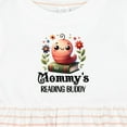 thumbnail image 4 of Inktastic Bookworm Mommys Reading Buddy Girls Baby Dress, 4 of 5