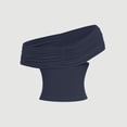 thumbnail image 6 of Women Halter Top Sexy Backless Tank Tops Cowl Neck Summer Going Out Outfits Cami Tops (XS,Dark Blue), 6 of 7