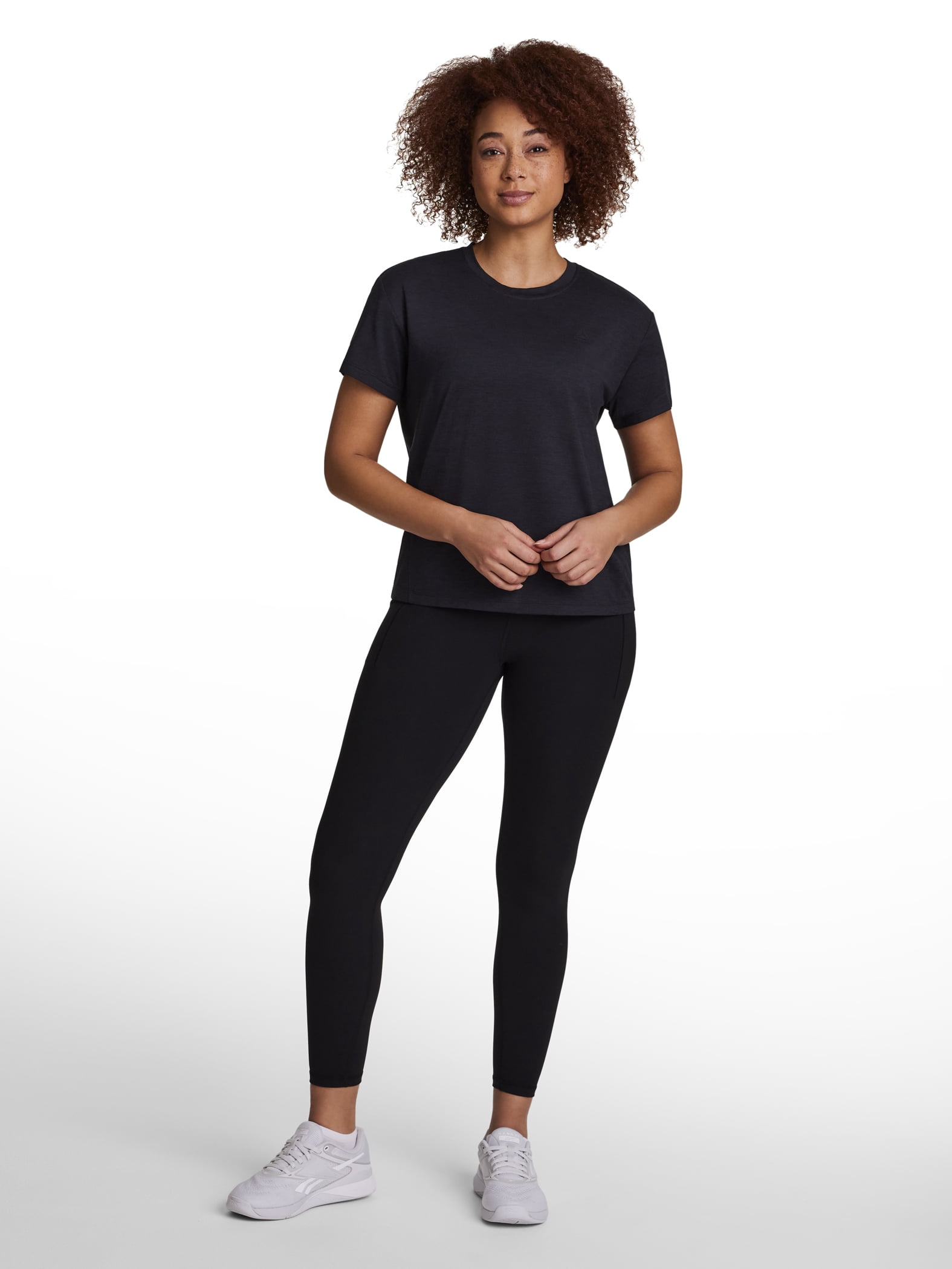 Reebok Women's Legacy 2.0 Meet and Greet Short Sleeve Top, Sizes XS-4X