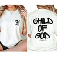 thumbnail image 2 of Child of God T-Shirt – Double-Sided Christian Tee, Unisex Inspirational Faith Top, Jesus Clothing Gift for Believers, 2 of 7