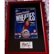 Kristi Yamaguchi autograph framed with Winter Olympic Legends 1998 Wheaties box JSA