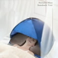 thumbnail image 2 of Automatic Pop Up Instant Portable Outdoors Quick Cabana Beach Tent Sun Shelter Size 80 * 50 * 55cm, 2 of 9