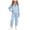 style-07 Blue, variant on Kogui Girls Pant Sets Girls Outfits Tie Dye Sweatshirt Tops and Leggings Sweatpants 2 Piece Fall Winter Clothes Set Size 7-8 (Light Blue,7-8 Years)