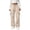 19# Beige, variant on Parachute Cargo Pants Women Lightweight Quick Dry Baggy Hiking Pants with Pockets Y2k Clothes White L