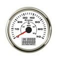 thumbnail image 4 of Waterproof GPS Speedometer Odometer 0-70 Knots 0-80 MPH Speed Gauge With 8 Color Backlight 12V/24V For Car Boat Motorcycle, 4 of 7