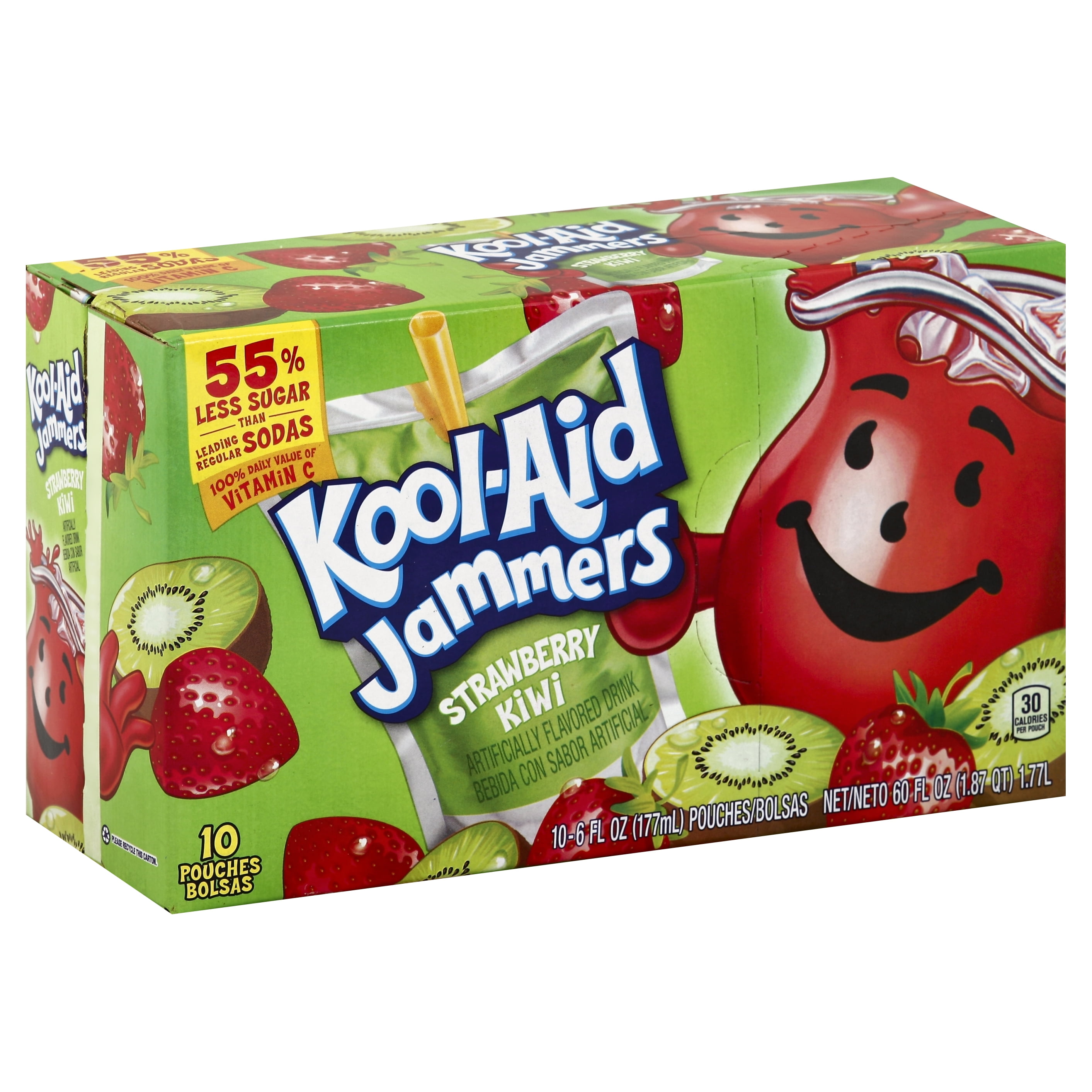Kool-Aid Jammers 3種類×10個 30パウチバラエティパック Kool