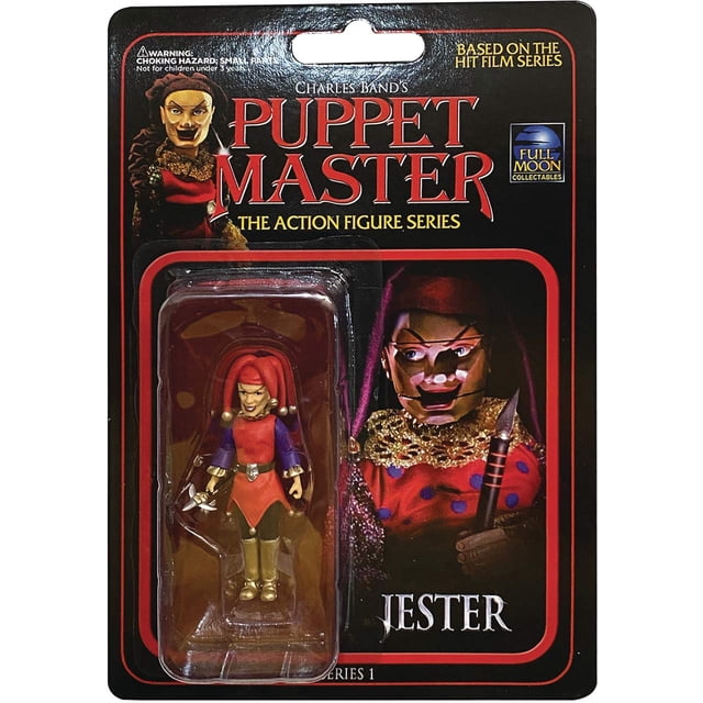 Figura de acción Full Moon Puppet Master Jester de 7,5 cm