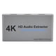 thumbnail image 1 of Extractor de audio, divisor, convertidor 4K HD Puerto USB Separador de audio, Auriculares Amplificadores, Televisores para Computeradoras Portátiles, 1 of 7