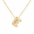 thumbnail image 1 of LYMAYTER Collier Pendentif Initial pour Femmes - Lettre Ballon, Ajustable-Cyclable, 1 of 7
