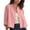 Pink, variant on Endives Linen Shirts For Women Button Down Shirt Summer Solid Color Casual Half Sleeve Blouse Beach Loose Shirt Womens Tops Pink