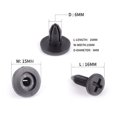 thumbnail image 2 of Kenally 100 unids/set reemplazo para Corolla/Honda Civic Accord remaches de plástico paneles de puerta retenedor sujetador Auto sujetador Clip Vehículos, repuestos y accesorios Mis Kenally VI0974-00B, 2 of 6