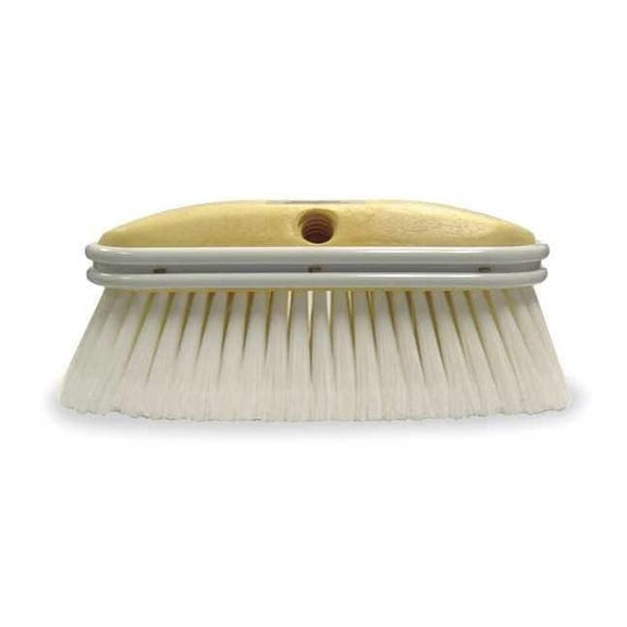 Tough Guy Car Wash Brush,10" L,White 3A338