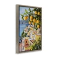 thumbnail image 2 of Stupell Industries Cottage Mediterranean Lemon Tree Scenery Brown Floating Frame Canvas Art, 17 x 25, by Creative Studio, 2 of 8