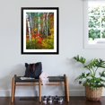 thumbnail image 3 of Art.com White Barks And Colorful Leaves, New Hampshire Photographic Print by George Oze, Black Frame Wall Art, 32" x 40", 3 of 5