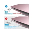 thumbnail image 4 of Case for MacBook Air 11 Inch Model A1370 A1465, Soft Touch Plastic Hard Shell Cover with Keyboard Cover for Apple Mac Air 11", 4 of 7