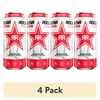 (4 pack) Rockstar Pure Zero Sugar Punched Fruit Punch Energy Drink, 16 oz Can