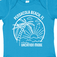 thumbnail image 4 of Inktastic Summer Vacation Mode Pensacola Beach Florida Boys or Girls Baby Bodysuit, 4 of 5