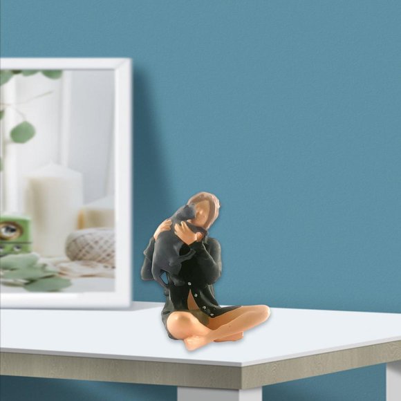Miniatura 1/64 Yotijar figura personas diorama verde